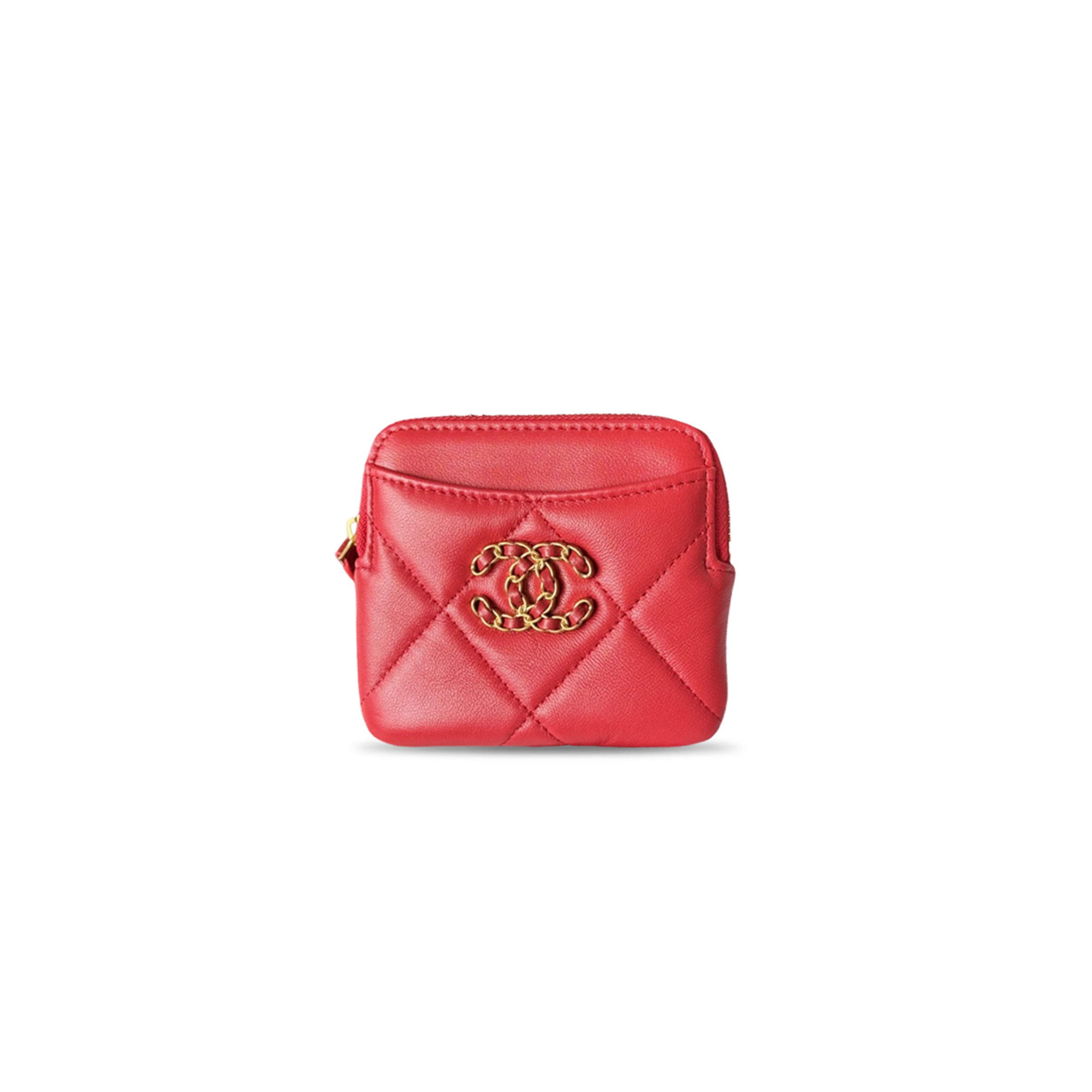 CHANEL 19 WALLET WITH ZIPPER AP2086 (11*9.5*2.5cm)